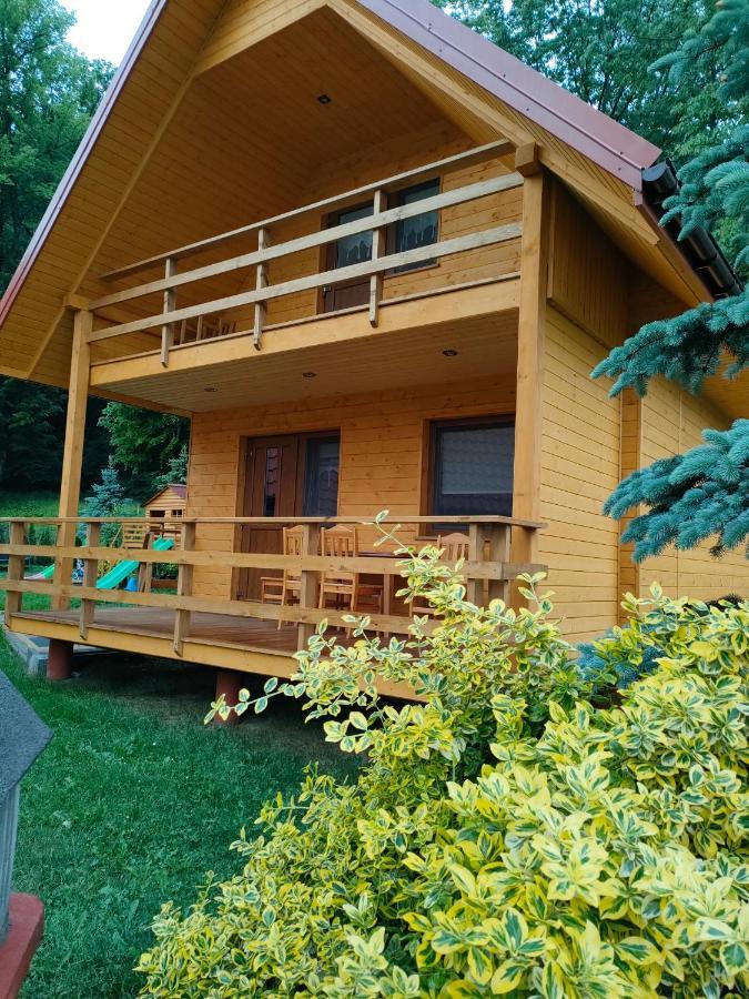 Domki I Pokoje U Borsa Lesko Exterior foto